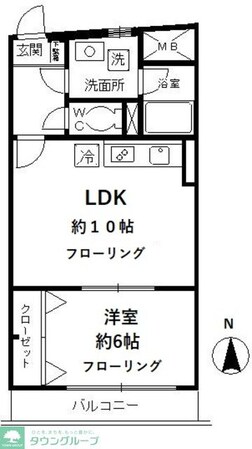 ローズガーデンの物件間取画像